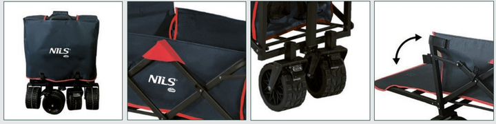Туристичний візок Nils Camp NC2601 150 L (5908261680366) - зображення 2