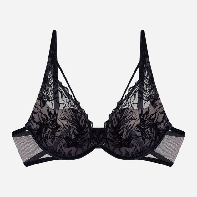 Бюстгальтер Push-up з кісточками мереживний Esotiq Bree 41707-61X 75C Чорний (5903972518571) - зображення 9
