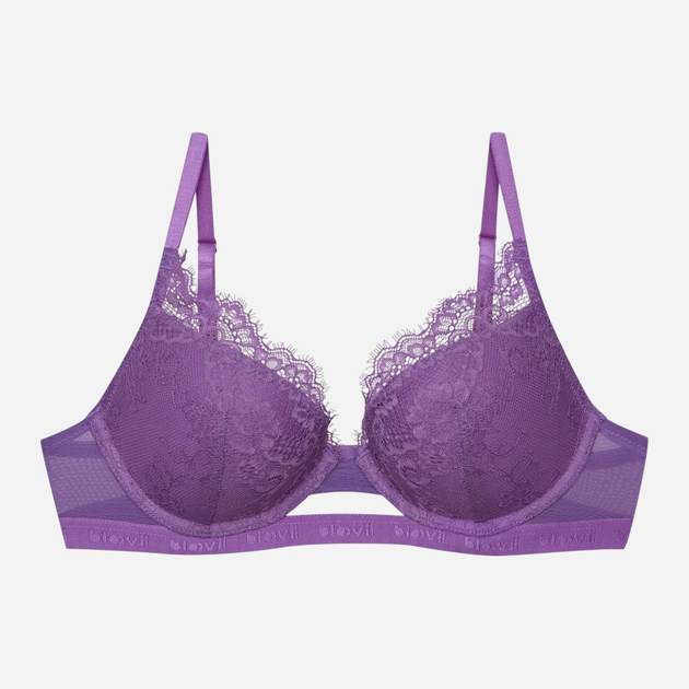 Biustonosz damski Push Up z fiszbinami Bloovii Ocrissa 42244-45X 70D Fioletowy (5903972543269) - obraz 8