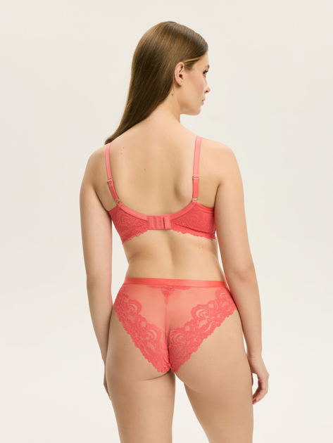 Biustonosz damski bez Push Up usztywniany Esotiq Lynn 42330-32X 70G Czerwony (5903972563595) - obraz 4