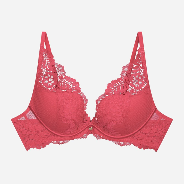 Бюстгальтер Push-up з кісточками мереживний Esotiq Sweetheart 42354-42X 75B Рожевий (5903972393680) - зображення 11