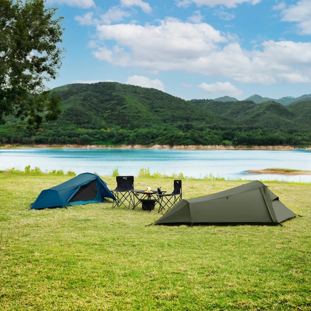 Намет кемпінговий Nils Camp Ultra Light Skyair 1 NC2501 Blue (5908261680038) - зображення 12