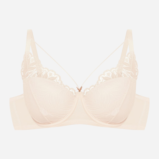 Biustonosz damski bez Push Up usztywniany Esotiq Korin 42363-01X 75F Kremowy (5903972395547) - obraz 8