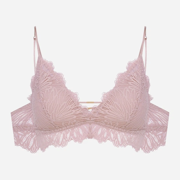 Бюстгальтер без Push-up мереживний Esotiq Sapphire 42370-39X S Темно-рожевий (5903972397022) - зображення 11