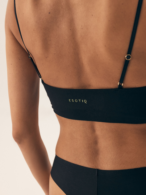 Biustonosz damski top miękki Esotiq Bobby 42442-99X XS Czarny (5903972511688) - obraz 9