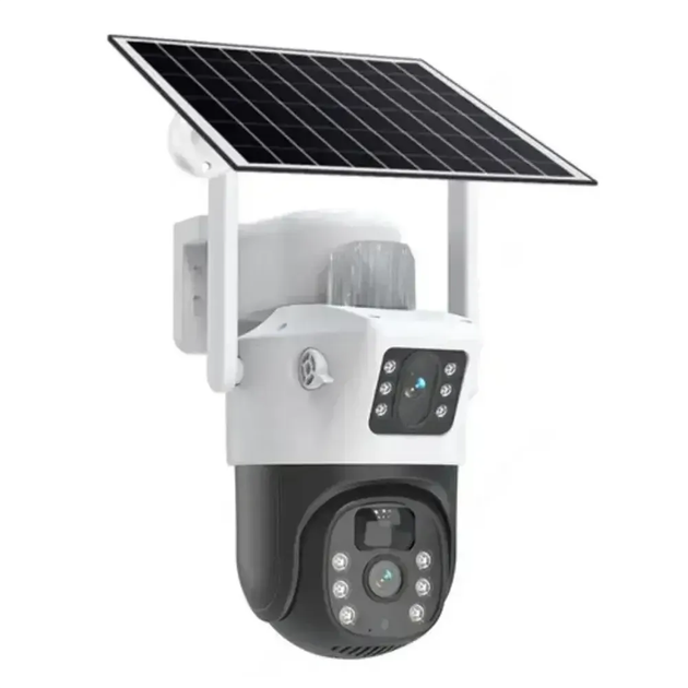 Вулична IP камера відеоспостереження 8 Мп із сонячною панеллю, 4G, V36W SOLAR (L) - зображення 9
