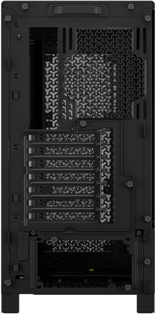 Obudowa Corsair 4000D Frame Tempered Glass Black (CC-9011290-WW) - obraz 4