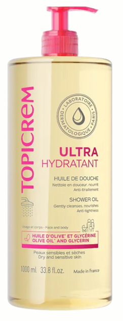 Олія для душу Topicrem Ultra Hydratant 1000 мл (3700281705225) - зображення 1