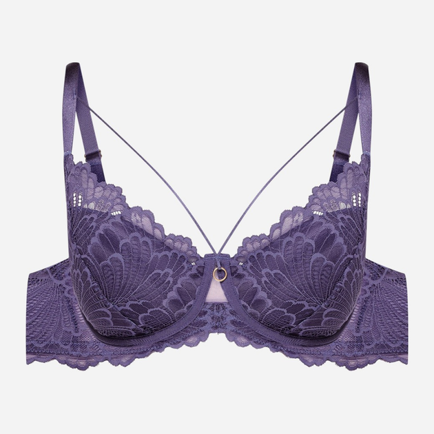 Biustonosz damski bez Push Up usztywniany Esotiq Bari 42508-59X 90D Granatowy (5903972526422) - obraz 6