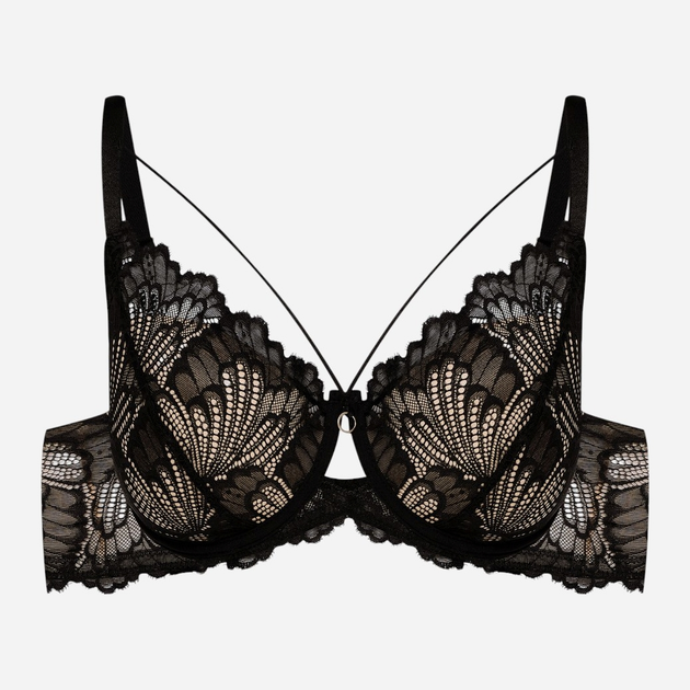 Biustonosz damski bez Push Up usztywniany Esotiq Bari 42508-61X 85D Czarny (5903972526613) - obraz 6