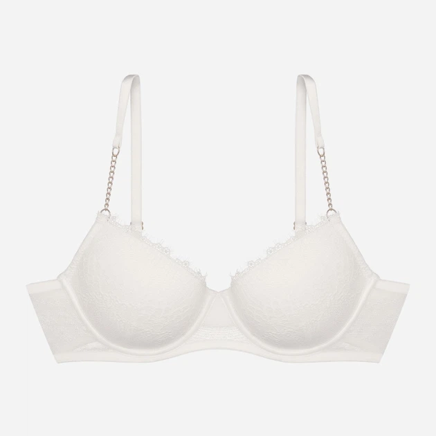 Бюстгальтер Push-up з кісточками мереживний Esotiq Bonjour 42518-00X 70C Білий (5903972528808) - зображення 12