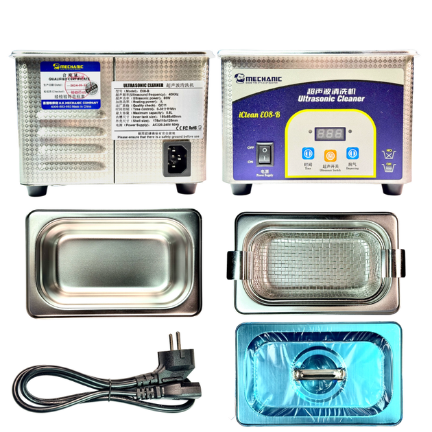 Ультразвуковая ванна Mechanic (iClean-E08B), 800 мл - изображение 3