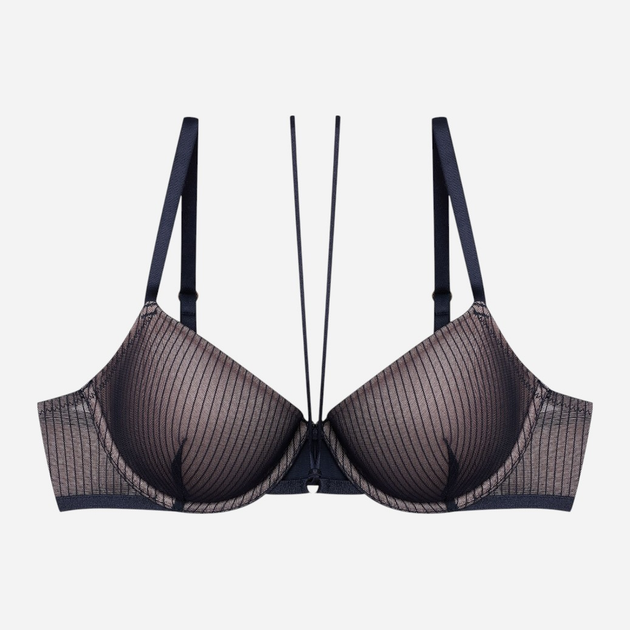 Biustonosz damski Push Up z fiszbinami Esotiq Brittany 42540-61X 65D Czarny z beżowym (5903972521823) - obraz 13