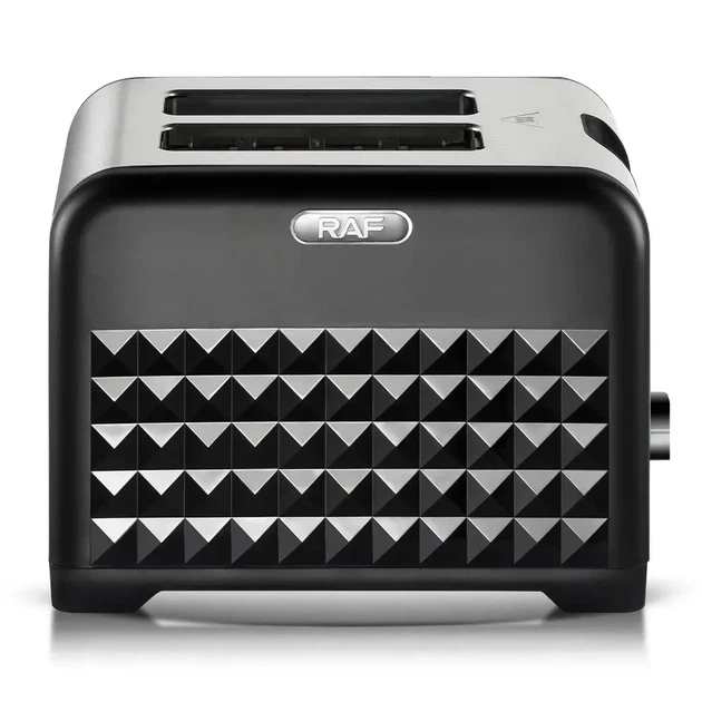Тостер RAF R 2101 на 2 ломтика 930 Вт Black - изображение 2
