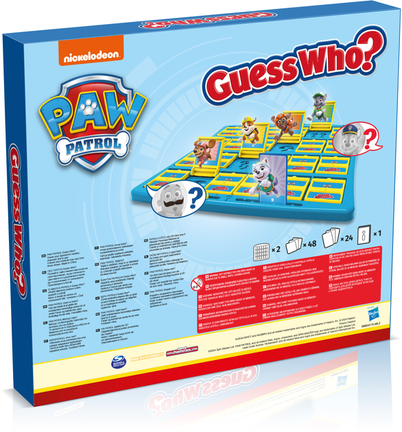 Gra planszowa Winning Moves Guess Who? Paw Patrol WM04175-ML3-6 (5036905057103) - obraz 2