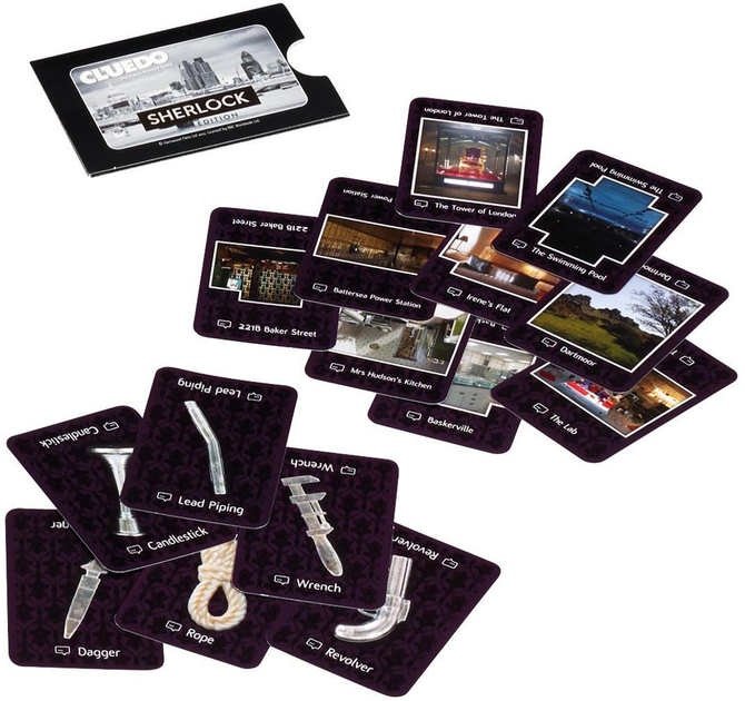 Настільна гра Winning Moves Cluedo Sherlock 019514 (5036905019514) - зображення 3