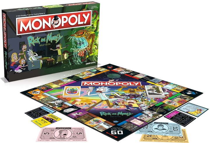 Gra planszowa Winning Moves Monopoly Rick & Morty 002701 (5053410002701) - obraz 2