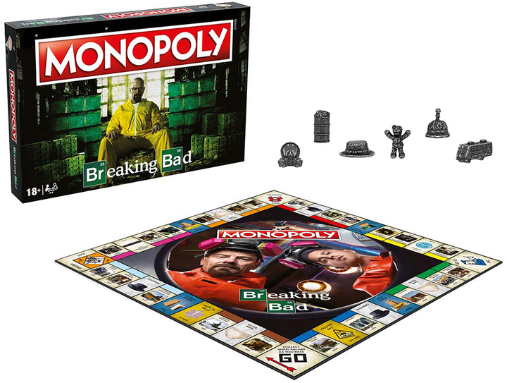 Настільна гра Winning Moves Monopoly: Breaking Bad WM01831-EN1-6 (5053410005726) - зображення 4