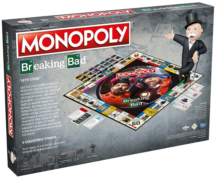 Настільна гра Winning Moves Monopoly: Breaking Bad WM01831-EN1-6 (5053410005726) - зображення 3