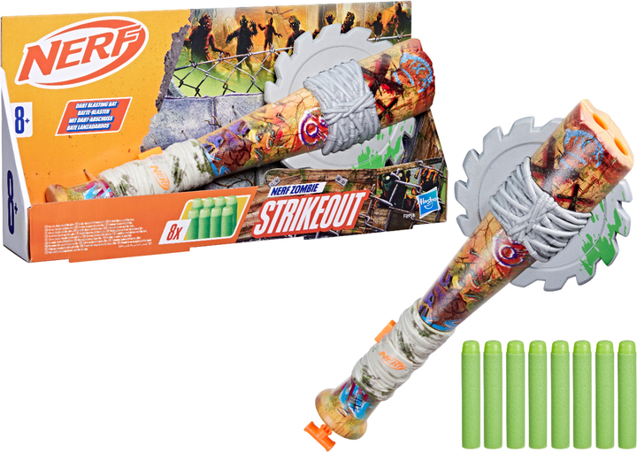 Broń zabawkowa Hasbro Nerf Zombie Strikeout Zombie Strikeout Dart Blaster F8958 (5010996223647) - obraz 2