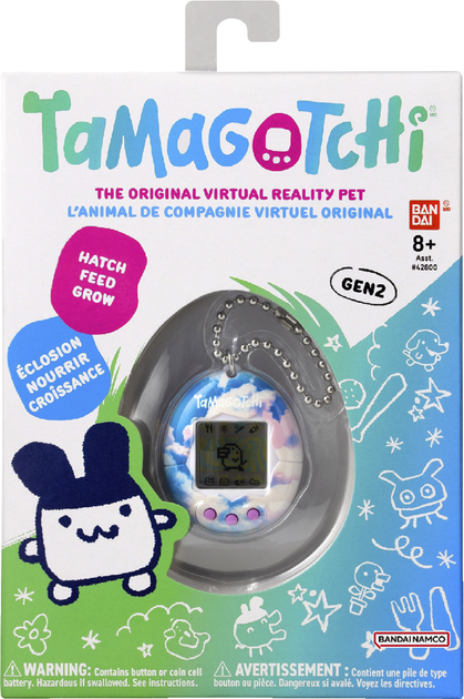 Інтерактивна іграшка Tamagotchi Original Sky P2 42948 (3296580429486) - зображення 1