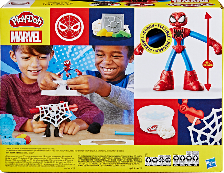 Zestaw kreatywny Hasbro Play-Doh Marvel Spider-Man F9827 (5010996257611) - obraz 2