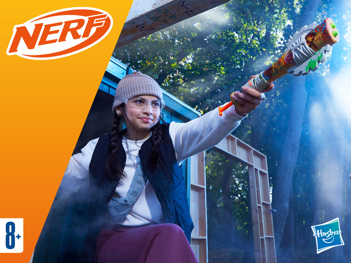 Іграшкова зброя Hasbro Nerf Zombie Strikeout Zombie Strikeout Dart Blaster F8958 (5010996223647) - зображення 8