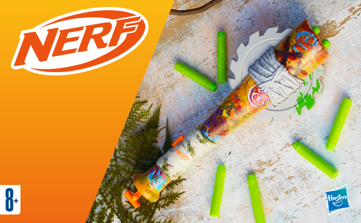 Іграшкова зброя Hasbro Nerf Zombie Strikeout Zombie Strikeout Dart Blaster F8958 (5010996223647) - зображення 10