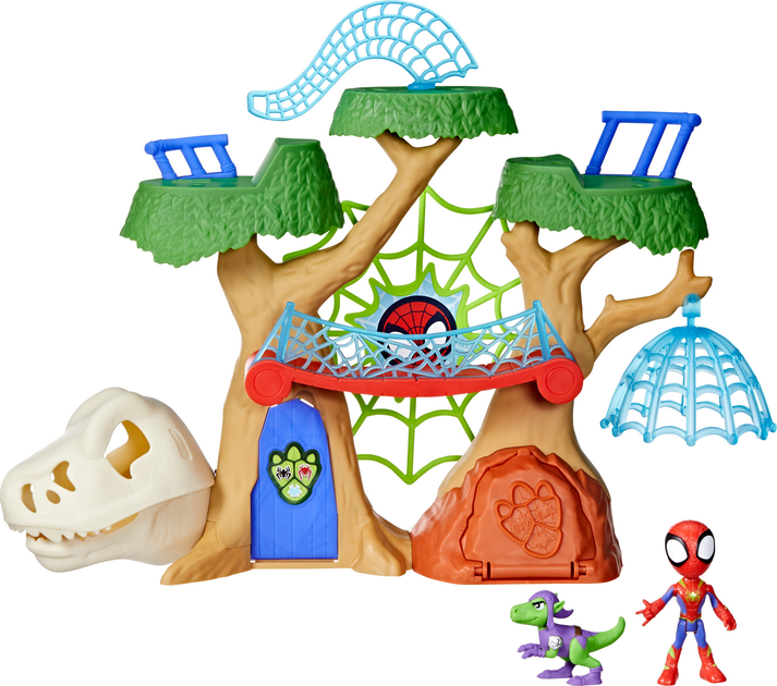 Zestaw do gry Hasbro Domek na drzewie Spideya i jego niesamowici przyjaciele F9477 (5010996234896) - obraz 5