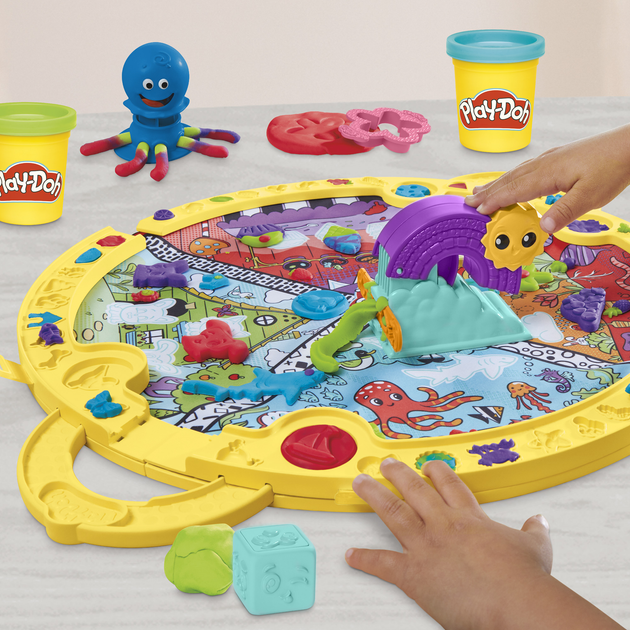 Набір для творчості Hasbro із пластиліном зі складним килимком для зберігання F9143 (5010996221070) - зображення 12