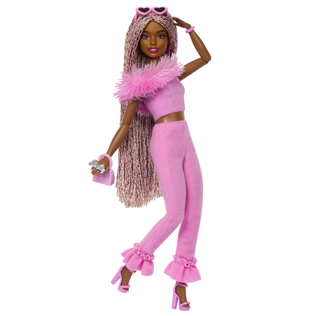 Лялька Barbie Barbiecore модниця в костюмі з пір'ям HYV28 (194735255962) - зображення 2