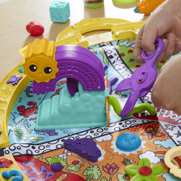 Набір для творчості Hasbro із пластиліном зі складним килимком для зберігання F9143 (5010996221070) - зображення 17