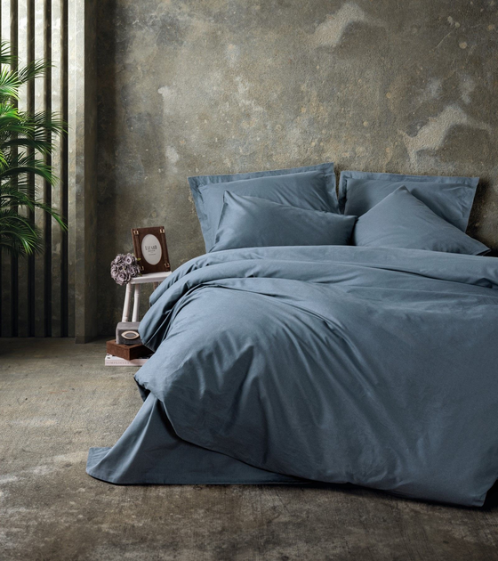 Комплект постільної білизни Cotton Box Євро 200х220 см Plain Anthracite Ранфорс від Rozetka на платформі USKIDKA Акція на Комплект постільної білизни Cotton Box Євро 200х220 см Plain Anthracite Ранфорс від Rozetka
