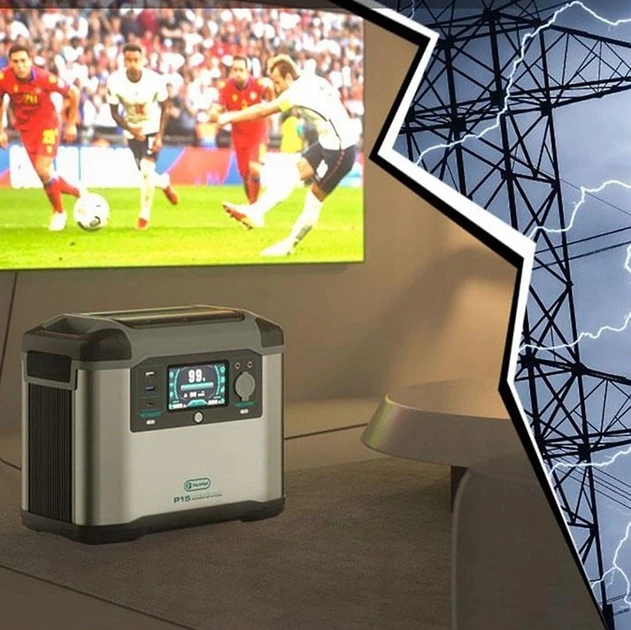 Портативна зарядна станція 3E P15 1500W 1008 Втг 278100 mAh - Фото 11 Портативна зарядна станція 3E P15 1500W 1008 Втг 278100 mAh - зображення 11