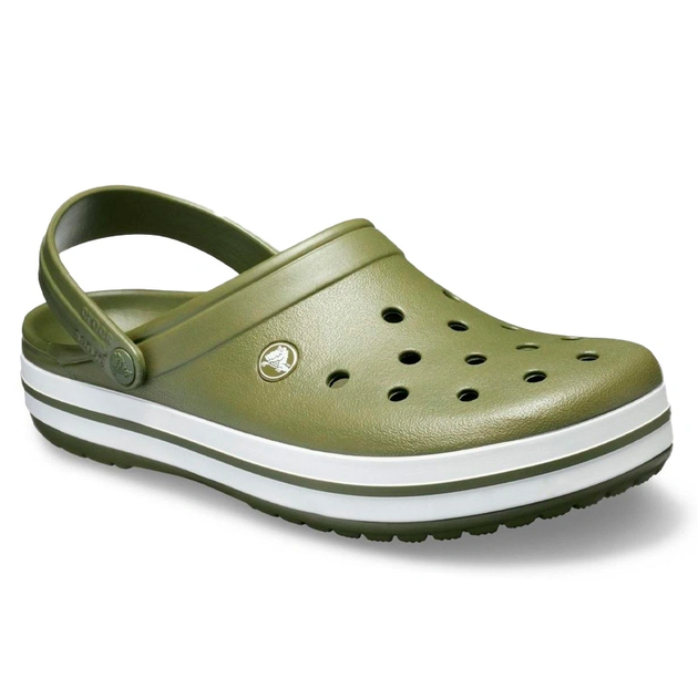 Сабо Crocs Crocband Clog 39 р 25-25.5 см Зеленые 11016-M7/W9 Army Green - изображение 2