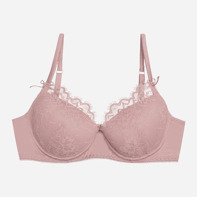 Biustonosz damski Push Up z fiszbinami Esotiq Blithely 42551-39X 85D Ciemnoróżowy (5903972532263) - obraz 11