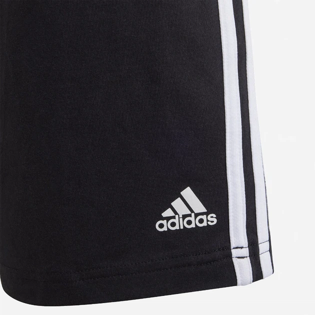 Детские шорты на резинке Adidas U 3S Kn Sho HY4714 134-140 см Black (4066745146874) - изображение 8