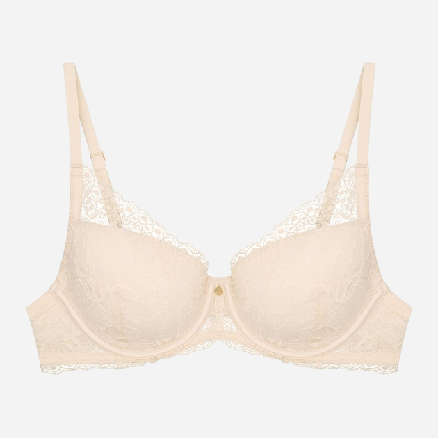 Biustonosz damski bez Push Up usztywniany Henderson Noche 42582-24X 70F Beżowy (5903972399682) - obraz 9