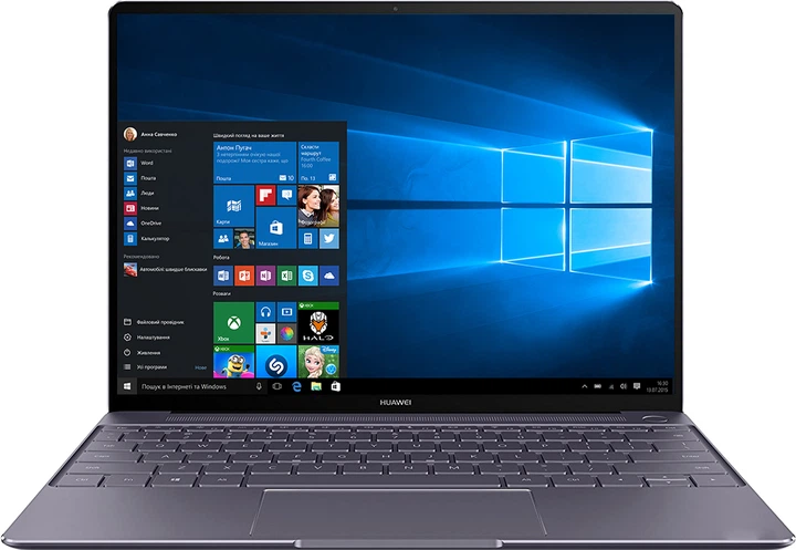 Ноутбук Huawei Matebook X (53010ANU) W09 8GB Space Gray – фото