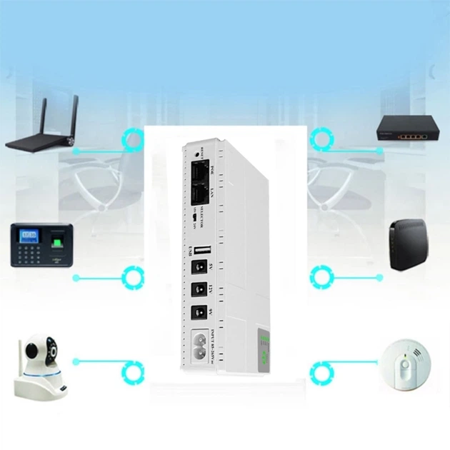 Безперебійник для роутера DC1018P білий - зображення 3