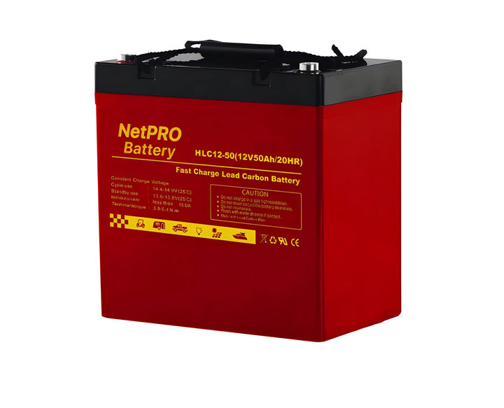 Аккумулятор NetPRO HLC 12-50 (12V/50Ah Carbon GEL) - изображение 2
