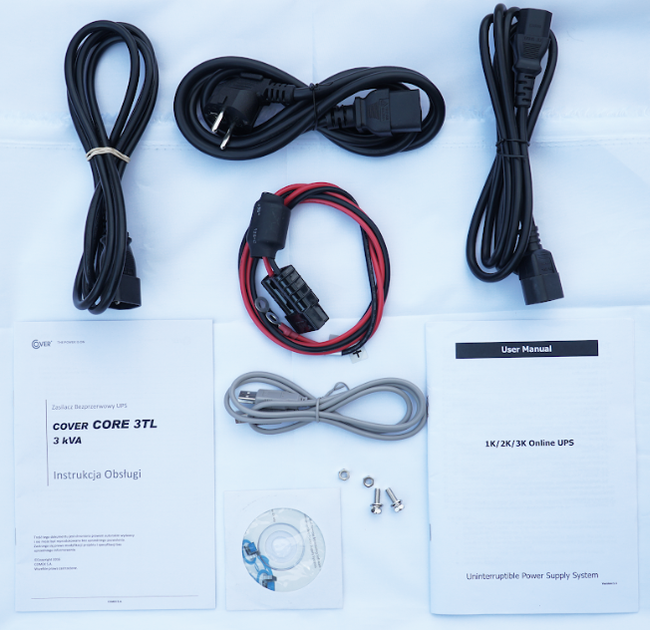 ДБЖ Cover CORE 3TL (online, 3000VA/2400W - зображення 3