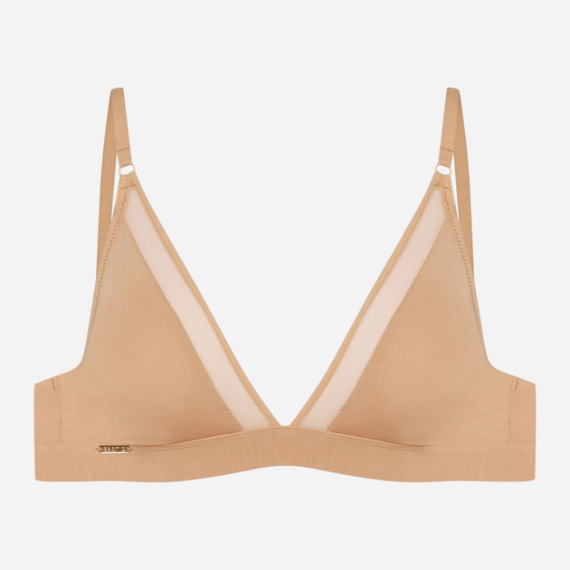 Biustonosz damski bez Push Up braletka Esotiq Blissy 42886-80X XL Beżowy (5903972556269) - obraz 5