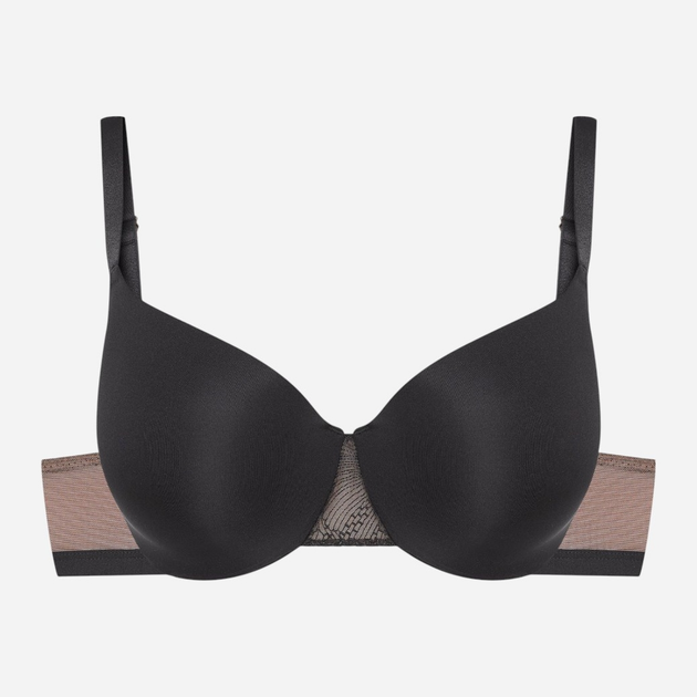 Biustonosz damski bez Push Up usztywniany Esotiq Bluey 42918-99X 75G Czarny (5903972562741) - obraz 6