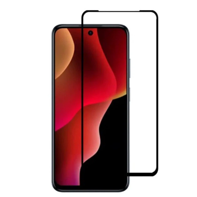 Защитное стекло Full Screen Optima 5D для Xiaomi Redmi 14C 4G / A4 / Poco C75, Black - Фото 1 Защитное стекло Full Screen Optima 5D для Xiaomi Redmi 14C 4G / A4 / Poco C75, Black - изображение 1