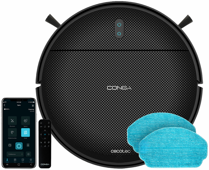 Робот-пилосос Cecotec Conga 999 Origin X-Treme - зображення 2