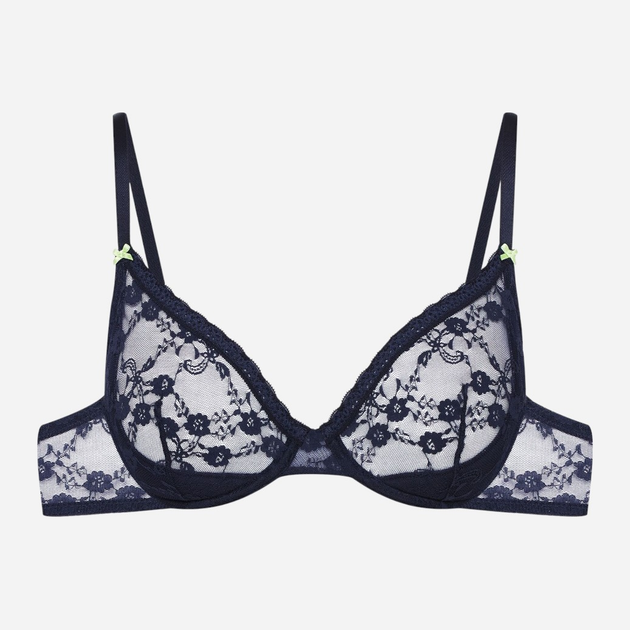 Biustonosz damski Push Up z fiszbinami Bloovii Selina 43215-59X 80B Granatowy (5903972579169) - obraz 6