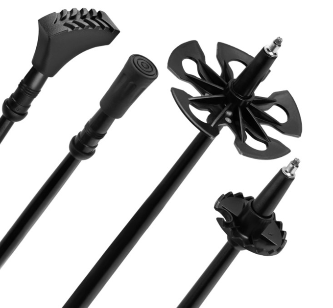 Kije do nordic walking Nils NW8612 Czarne (5907695557862) - obraz 7