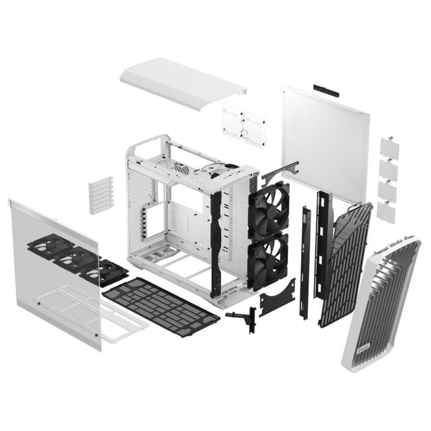Корпус Fractal Design Torrent TG Clear Tint, Mid-Tower, без блока питания (FD-C-TOR1A-03) - изображение 4