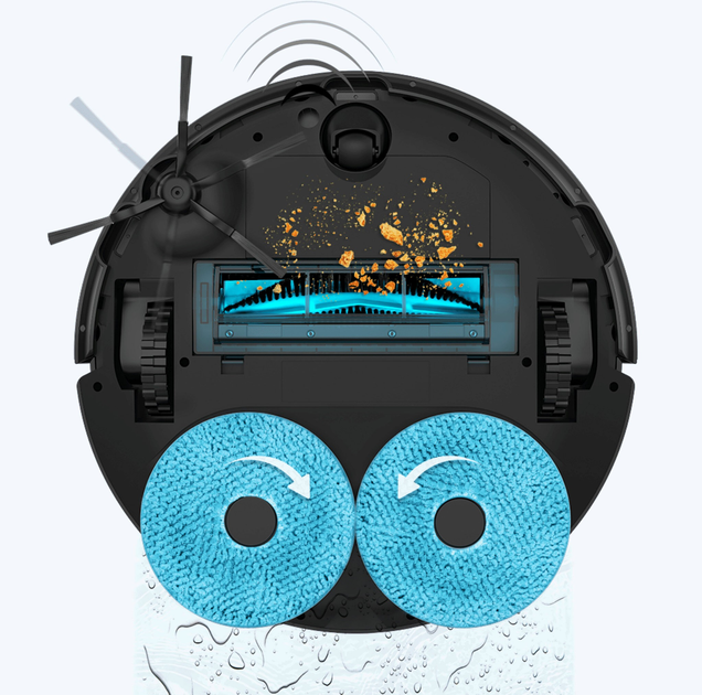 Robot sprzątający Cecotec Conga 11090 Spin Revolution Home&Wash - obraz 4